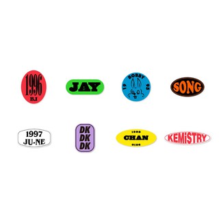 【iKON แท้จริง】 iKON KEMiSTRY BADGE