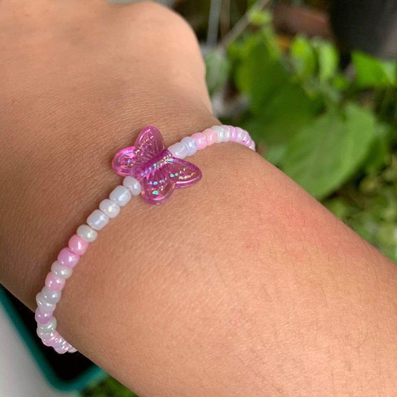 กำไลลูกปัด กำไลข้อมือ กำไลคู่ กำไล สร้อยข้อมือ ลูกปัด น่ารัก ราคาถูก กำไลข้อมือ สร้อยลูกปัด กำไลลูกปัดเม็ดทราย