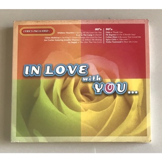 ซีดีเพลง ของแท้ ลิขสิทธิ์ มือ 2 สภาพดี...ราคา 299 บาท  รวมศิลปิน อัลบั้ม “In Love With You” (2CD)