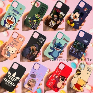 💟 Case Oppo 💟 A52 A92 A72 A57(4g) 💟 New เคสกำมะหยี่ด้านใน ขอบโครเมี่ยม ลายการ์ตูนน่ารัก พร้อมส่ง💟