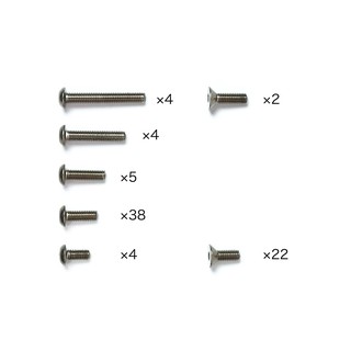 TAMIYA 54758 M-07 CONCEPT TITANIUM SCREW SET