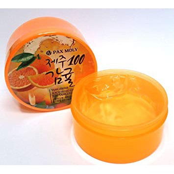 PAX MOLY TANGERINE SOOTHING GEL JEJU TANGERINE เจลส้มจากเกาะเจจู 300 ml.