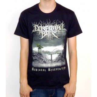 [100% Cotton] ขายดี เสื้อยืดลําลอง แขนสั้น พิมพ์ลาย Cerebral Bore Maniacal Miscreation - NIoipn48HEmfce48