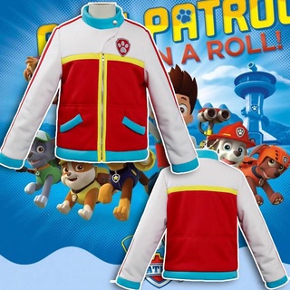 Paw Patrol เสื้อแจ็กเก็ตแขนยาว คอสเพลย์ Ryder ลําลอง เหมาะกับงานปาร์ตี้ฮาโลวีน สําหรับผู้ใหญ่ และเด็ก