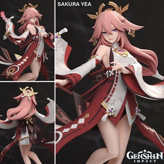 Honkai Impact 3rd Houkai Gakuen Genshin ฮงไกอิมแพ็ค Sakura Yae Goushinnso Memento ซากุระ ยาเอะ ชุดมิโกะ วาลคิเรีย โมเดล