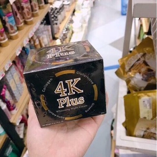 ครีม 4K Plus Whitening Night Cream ไนท์ครีม ครีมกลางคืน