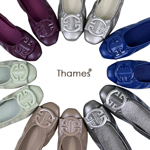 Thames(เทมส์) รองเท้าคัชชู Shoes-TH41026