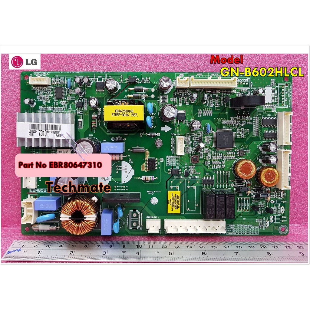 อะไหล่ของแท้/เมนบอร์ดตู้เย็นแอลจี/PCB Assembly Main/LG/EBR83465148 รหัสแทน /EBR83465195