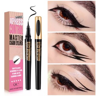 อายไลเนอร์กันน้ำ ชนิดปลายพู่กัน สีดำ ติดทน แห้งเร็ว ใช้ง่าย,อายไลเนอร์eyeliner-611