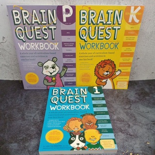 (New) Brain quest Workbook. แบบฝึกหัดเล่มโตๆ