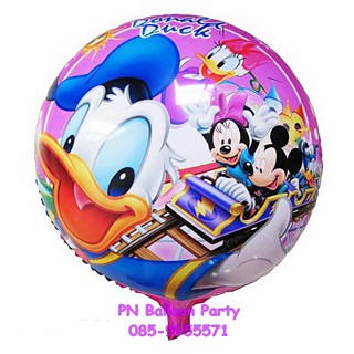 ลูกโป่งดิสนี่ย์ โดนัลดั๊กส์และเพื่อนมิกกี้เม้าส์ Donald Duck and Mickey Mouse Balloons