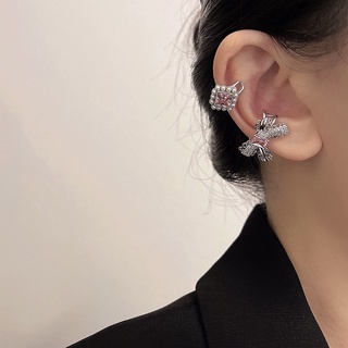 Jolie🎀 | Bow Pink clip earrings ต่างหูแบบหนีบ ที่เกี่ยวหู