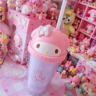 📮พร้อมส่ง📮 แก้วน้ำน่ารัก ลาย My melody