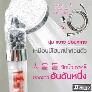 (TGT84) ฝักบัวสปา ฝักบัวน้ำแร่ไอออน ฝักบัวหิน ฝักบัว Shower Head  ฝักบัวกรองน้ำ ฝักบัวอาบน้ำแรงดันสูง อ่อนนุ่ม