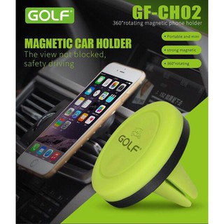 Golf Car Holder CH-02 จับมือถือติดช่องแอร์ แบบแม่เหล็ก