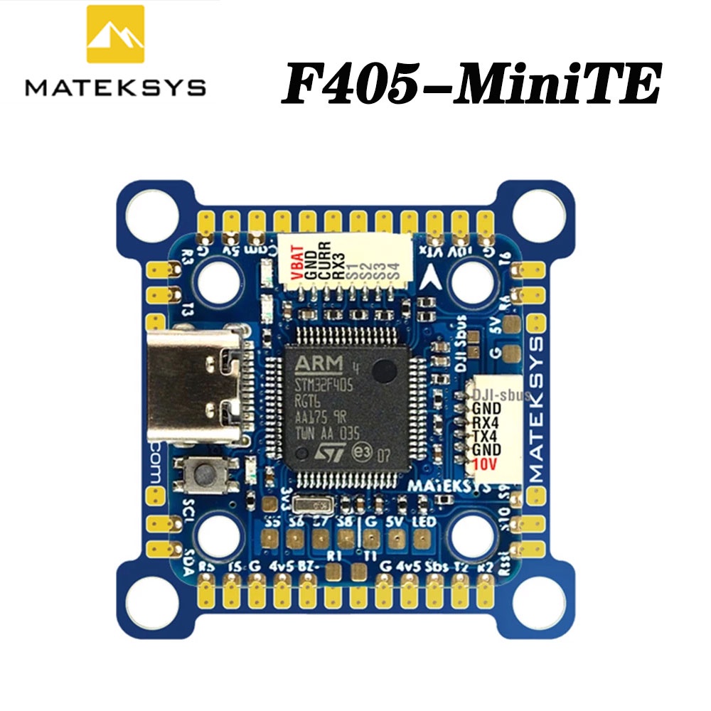 Matek F405-MiniTE OSD Baro Blackbox F405 ตัวควบคุมการบิน ArduPilot INAV BetaFlight 20X20 มม. 30X30 มม. สําหรับเครื่องบิน