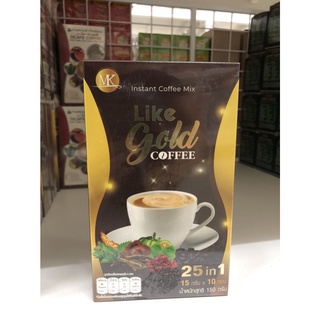 Like gold coffee กาแฟ ไลค์ โกลด์ คอฟฟีี่ กล่องละ10ซอง