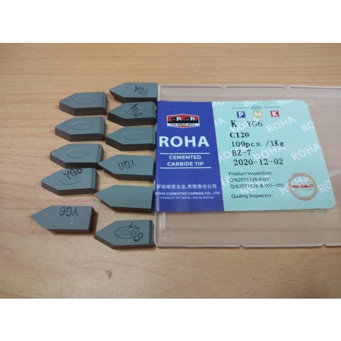 MATA CHY Gem - WIDIA PREVENT CARBIDE TIP CHIFT EYE YG-6 C116 ECER C120 C 120