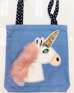 Tote Bag Handmade Unicorn