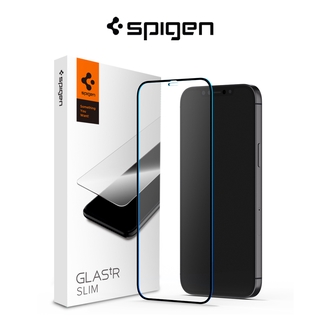 Spigen iPhone 12 Pro / iPhone 12 ครอบคลุมเต็มรูปแบบ HD กระจกนิรภัยป้องกันหน้าจอ