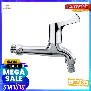 ก๊อกล้างพื้น 1ทาง KARAT EC-03-410-50 สีโครมSHANK FAUCET ONE WAY KARAT EC-03-410-50 CHROMIUM