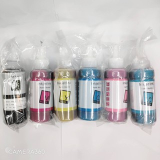 Epson L800 L850 L1800 ink หมึกเติมพรีเมียม T6731 T6732 T6733 T6734 T6735 T6736 T673 BK C M Y K LC LM ขวดละ 70ml.