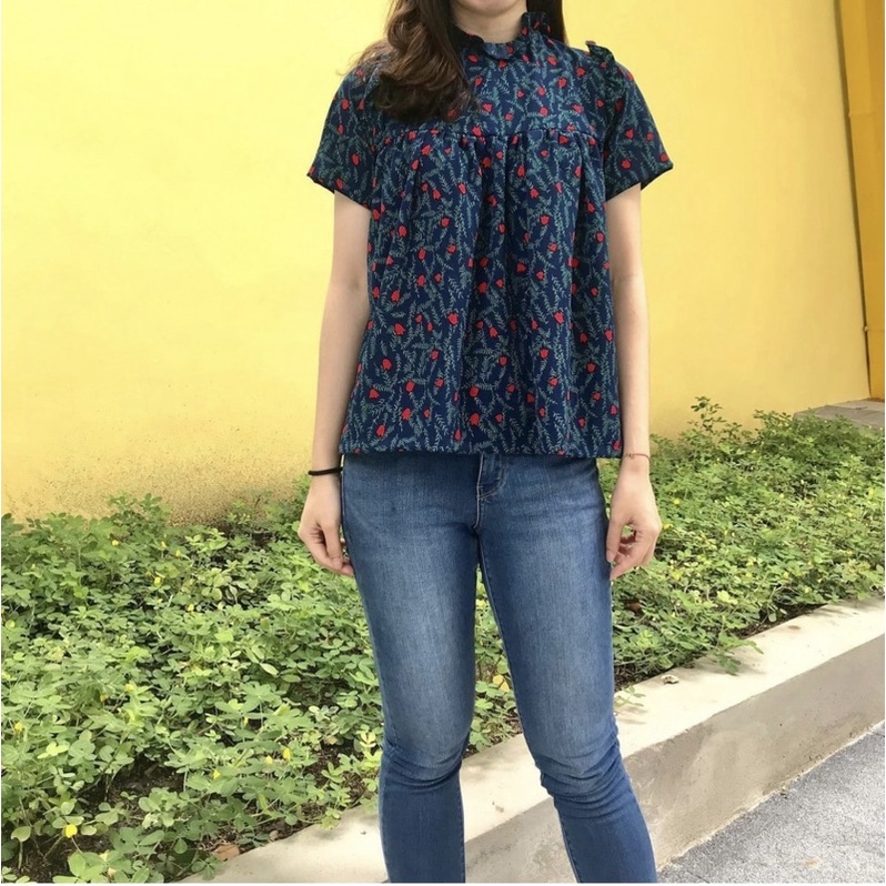 myminicloth black tulip top