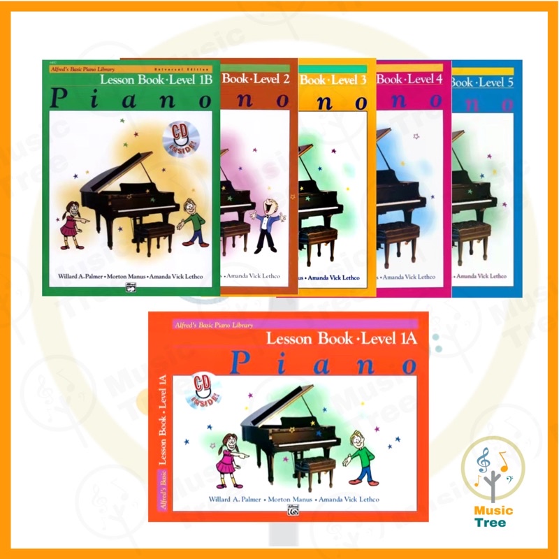 Alfreds Basic Piano Lesson Book ระดับ 1A,1B,2,3,4,5