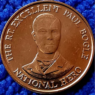 เหรียญ​ต่างประเทศ​ จาไมก้า​ Jamaica, 10 Cents, ไม่​ผ่าน​ใช้​ UNC, #​1176T