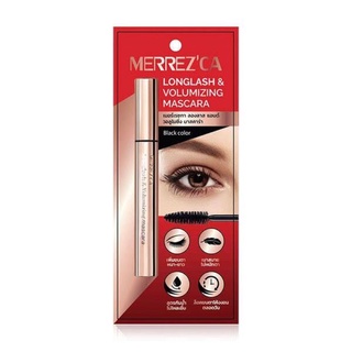 Merrez’ca Longlash &amp; Volumizing Mascara 6.5g.