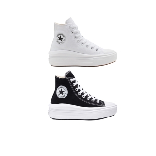 [โค้ด "APXNOV150" ลด 150.-]Converse รองเท้าผ้าใบผู้หญิง Chuck Taylor All Star Move High Top (2สี)