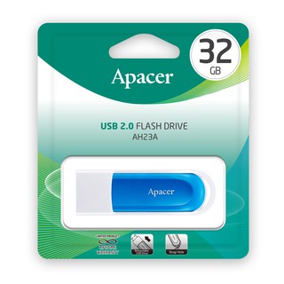 Apacer AH23A USB2.0 แฟลชไดร์ฟ 32GB (Apacer AP32GAH23AW-1)