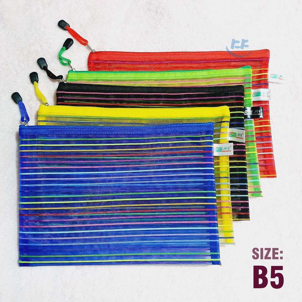 B5 Document Folder - สีรุ้ง (เนื้อหนา)