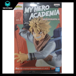 Banpreto - MY HERO ACADEMIA BRAVEGRAPH 1 VOL.3 (Katsuki Bakugo)