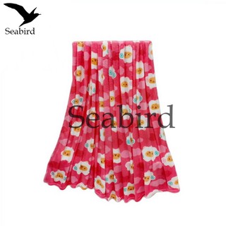 Seabird  ผ้าห่ม ผ้าห่มนาโน ผ้าห่มลายแกะ ผ้าห่มสีแดง ผ้าห่มเนื้อนุ่ม ผ้าห่มอุ่น ผ้าห่มใหญ่ ผ้าห่มฟู ผ้าห่มราคาถูก