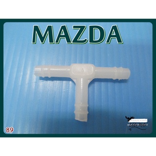 MAZDA THREE WAY JOINT SPRINKLER (Type T) PLASTIC "WHITE" (1 PC) (89) //  ข้อต่อสามทางฉีดน้ำฝน (ตัว T) ทั่วไป 1 ตัว สีขาว