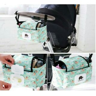 กระเป๋าติดรถเข็น Multi Stroller Organizer