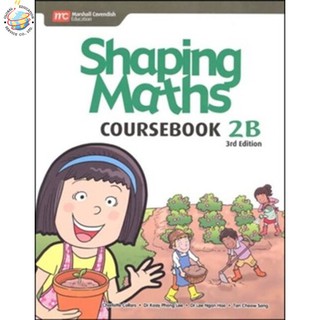 Global Education หนังสือแบบเรียนคณิตศาสตร์ ป.2 Shaping Maths Crsbk. 2B (3E)