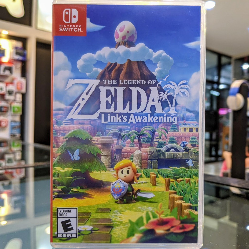 (ภาษาอังกฤษ) มือ2 The Legend of Zelda Link's Awakening แผ่นเกม Nintendo Switch ตลับเกม NSW มือสอง