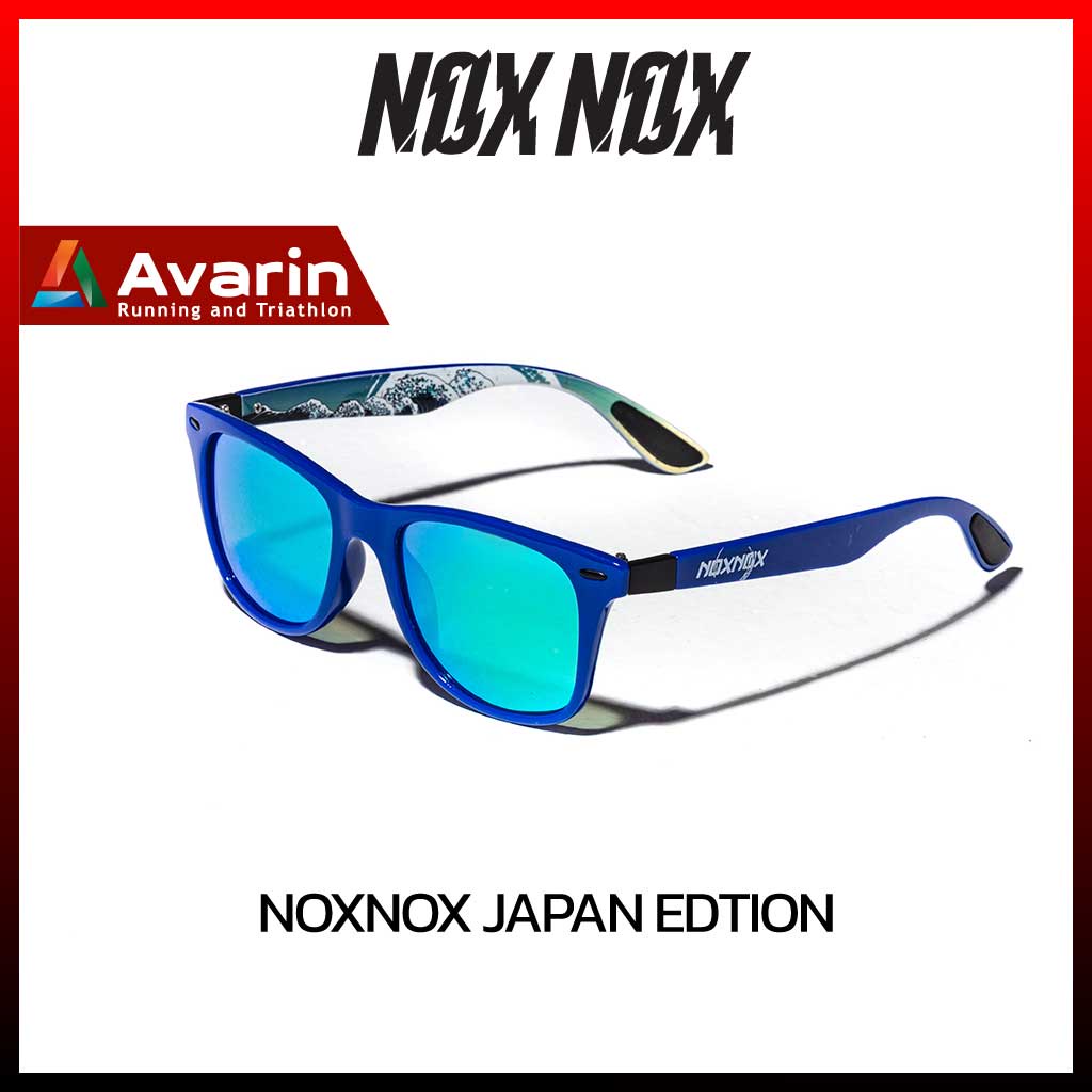 NOXNOX JAPAN EDTION แว่นตากันแดดคอลเลคชั่น JAPAN EDITION ป้องกัน UV 400 ได้ 100% Avarin Running