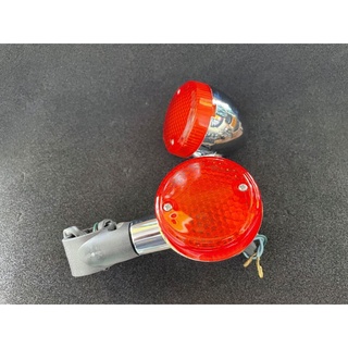 ไฟเลี้ยวด้านหน้า For Honda STEED 400 600 MAGNA 250 Motorcycle Front Turn Signal Signaling Lights For Honda Magna 250 750