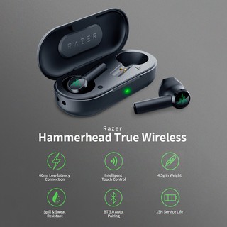 หูฟังไร้สาย Razer Hammerhead True Wireless