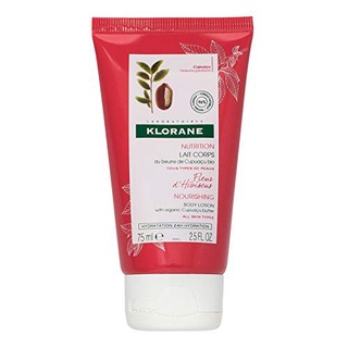 พร้อมส่ง ของแท้ Klorane Hibiscus Flower Body Lotion with Cupuacu Butter 75ml/200ml