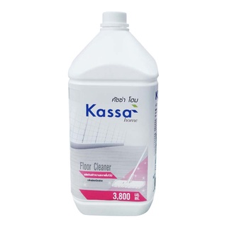 น้ำยาถูพื้นทั่วไป Kassa Home  สีชมพู ขนาด 3800 มล. น้ำยาถูพื้น Kassa Home general mop, pink, size 3800 ml.