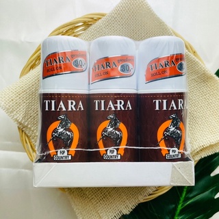 (แพ็ค6ขวด) 🐎โรลออนม้า TIARA Roll-on โรลออน สูตรแห้งสบาย เทียร่า ป็อป คันทรี่ 🐎