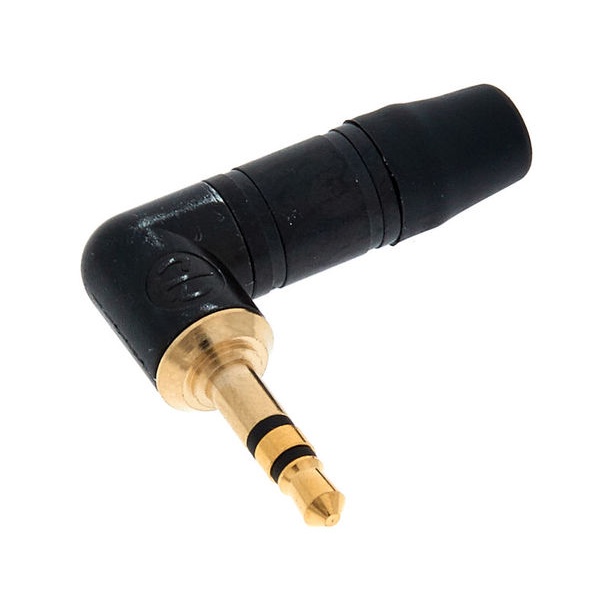 Neutrik NTP3RC B หัวงอนิวทริค มินิ 3.5 mm ปลั้กมินิแจ้ค นิวทริค แท้ สีดำ ตัวงอ 3.5มม