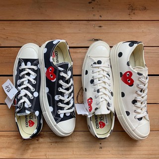 Converse x Comme ลายจุด