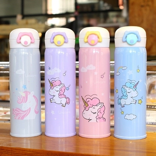 SALE กระบอกน้ำเก็บอุณหภูมิ กระบอกน้ำ กระติกน้ำ Unicorn 500ml