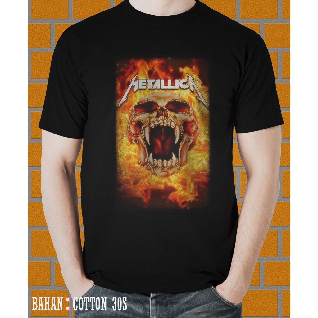เสื้อยืด METALICA MUSIC 23