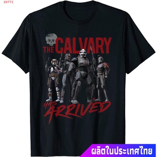 เสื้อยืดอินเทรนด์ผู้ชายอินเทรนด์ผู้หญิง เสื้อยืดกีฬา Star Wars The Bad Batch The Calvary Has Arrived T-Shirt Sports